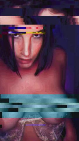 Behind blowjob breasts butt Cumshot Deepthroat LaSirena69 TikTok melons Porn GIF
